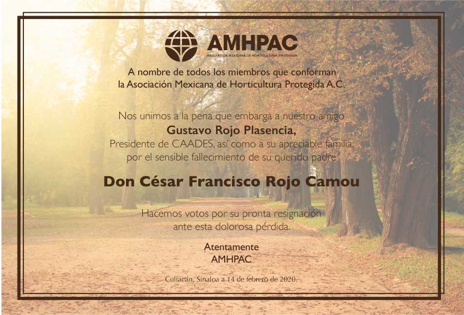 Esquela Cesar Fco Rojo