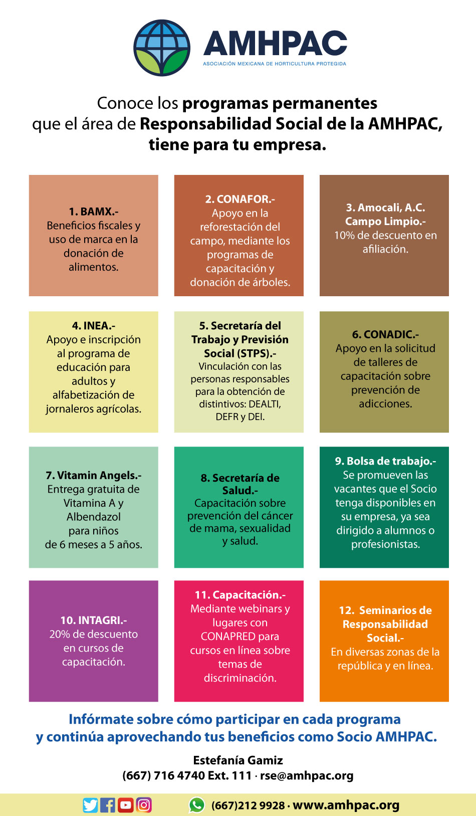 Programas permanentes rse